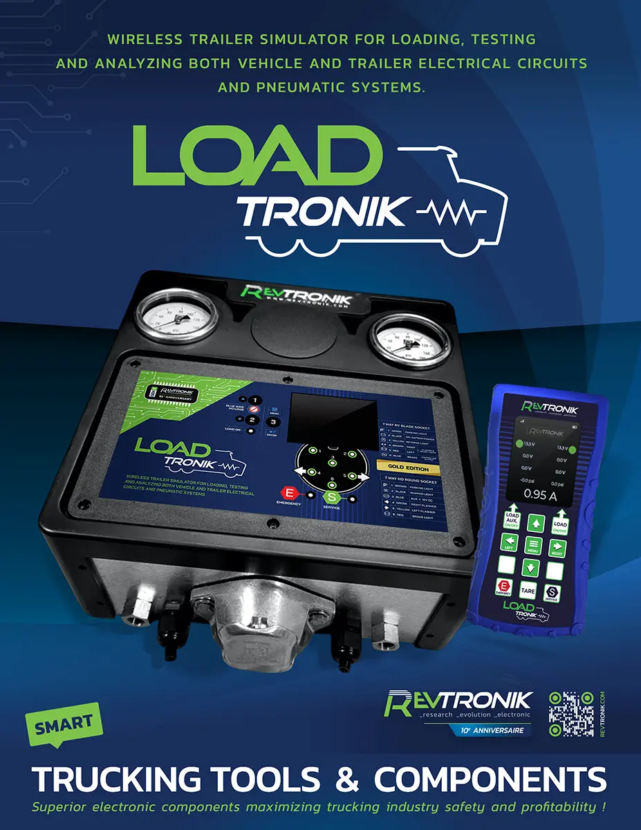 LD1 G DUAL GOLD PNEUMATIC ELECTRIC LOADTRONIK WITH REMOTE USER MANUAL COVER Wireless Bi Directionnal Trailer Simulator by REVTRONIK en