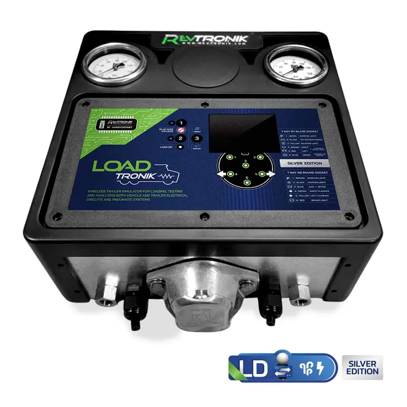 LD1 S LoadTRONIK Electrical Pneumatic SILVER Wireless Bi Directionnal Trailer Simulator RevTronik