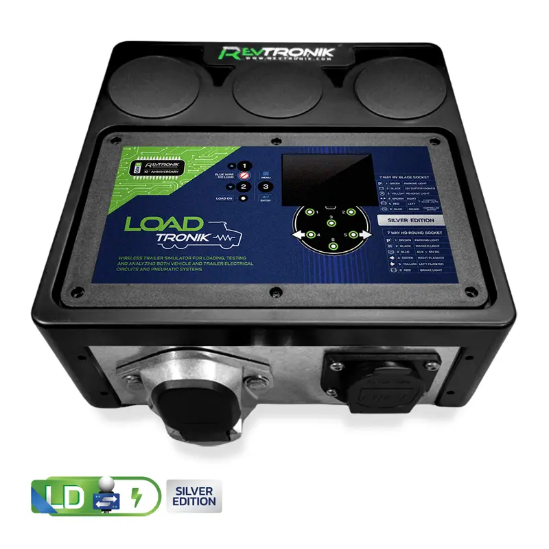 LD1 SE LoadTRONIK Electrical SILVER Wireless Bi Directionnal Trailer Simulator RevTronik