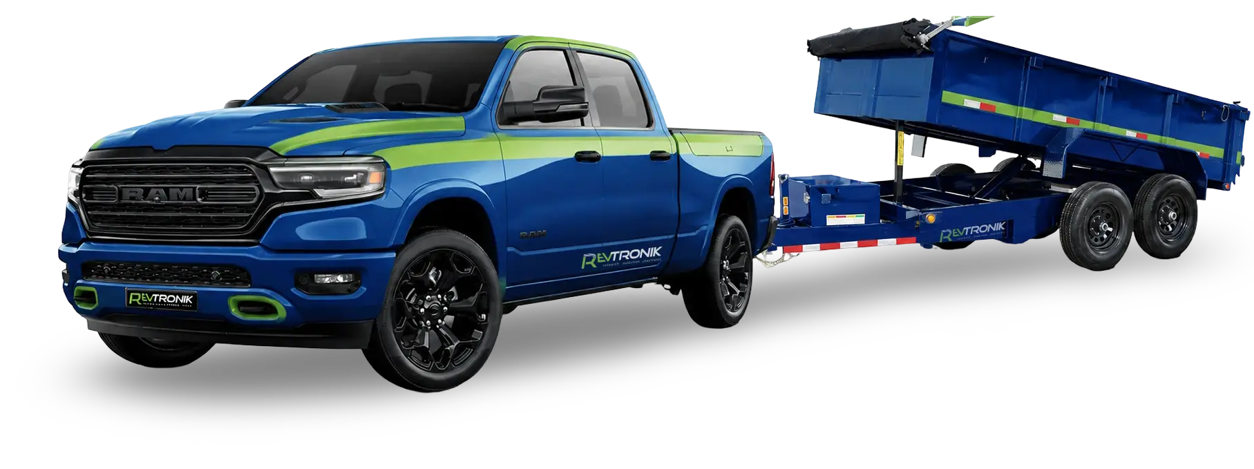PICKUP+TRAILER TESTTRONIK LOADTRONIK TIPTRONIK CHARGETRONIK Wireless Analyzing Diagnosing RevTRONIK