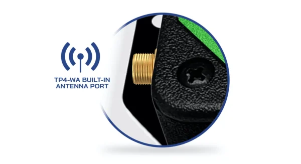 TP WA Antenna port CloseUp TipTRONIK Dumpers Raised Dump Box Alarm Warning System WIFI GPS Revtronik