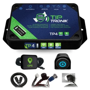 TP4 GTKCD TipTRONIK Dumpers Raised Dump Box alarm warning system WIFI GPS Revtronik