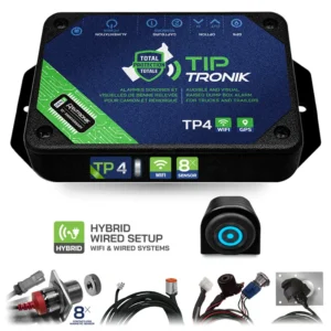 TP4 STKPCD TipTRONIK Dumpers Raised Dump Box alarm warning system WIFI GPS by Revtronik