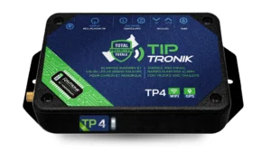 TP4 WA front view TipTRONIK Dumper Raised Dump Box Alarm Warning System WIFI GPS Revtronik