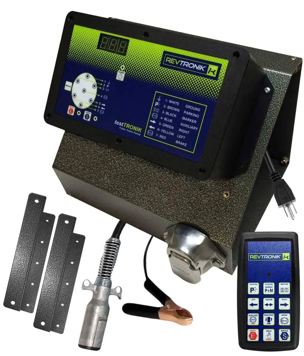 TT1 BEW TestTRONIK Wireless Trailer Tester Remote Control Converter Optimizer Revtronik