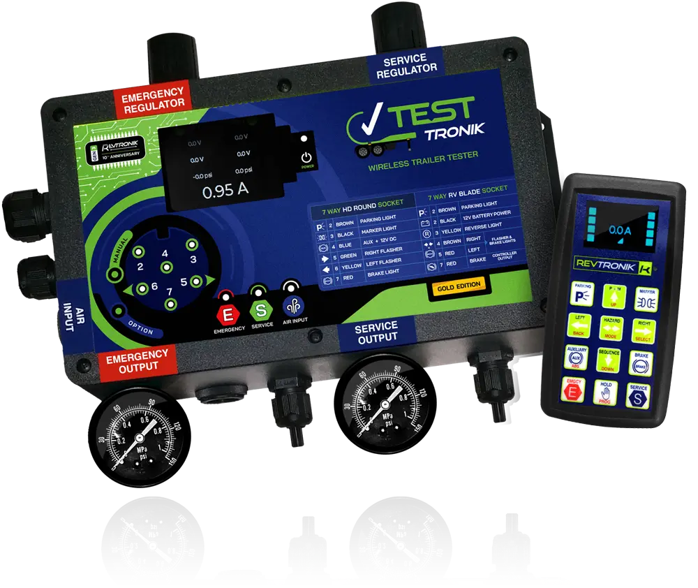 TestTRONIK Wireless Trailer Tester Remote Control Revtronik
